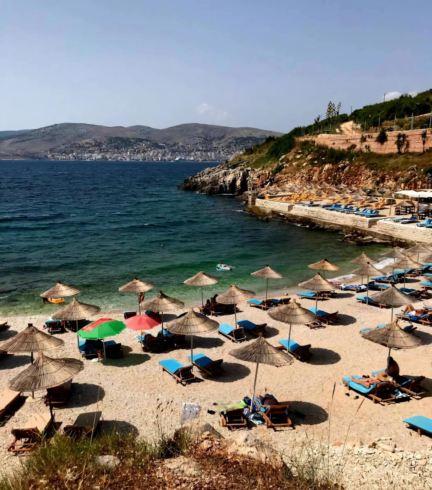 Blue Mare Apartments Sarandë Eksteriør bilde